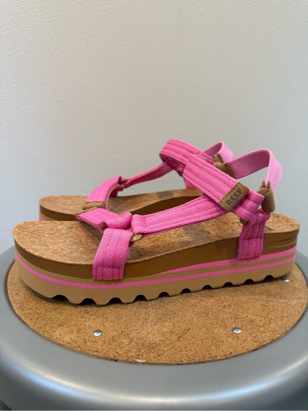 Reef Cushion Rem High Platform Sandal